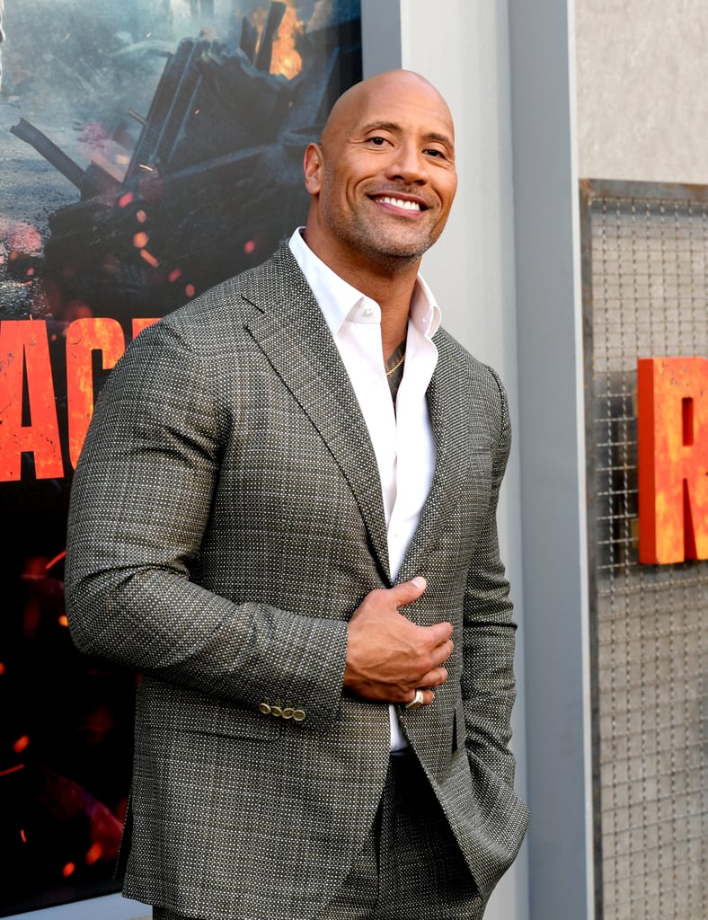 Dwayne Johnson and His Family at Rampage Premiere 2018