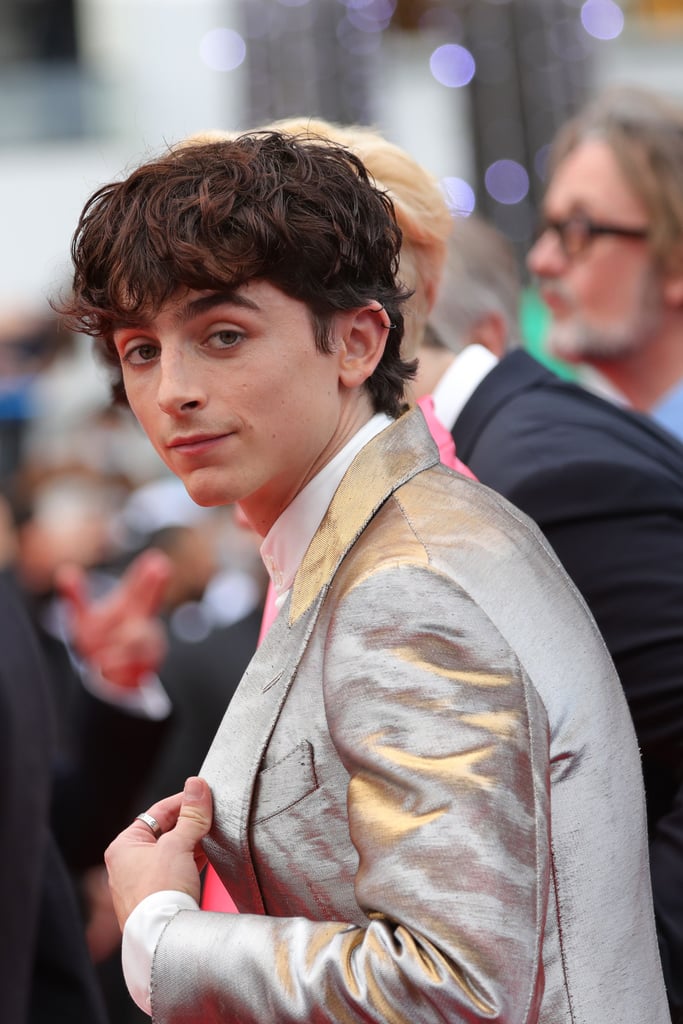 Timothée Chalamet Debuts New Ear Piercings at Cannes