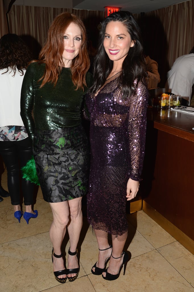 Julianne Moore and Olivia Munn were a gorgeous duo at the Still Alice and Grey Goose party.