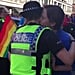 Police Officer's Girlfriend Propose at Pride in London