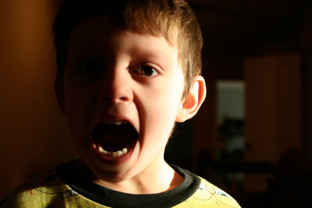 They yell across the house.