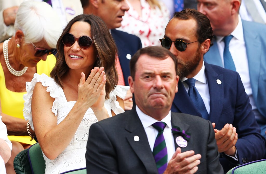 Pippa Middleton Anna Mason Dress at Wimbledon