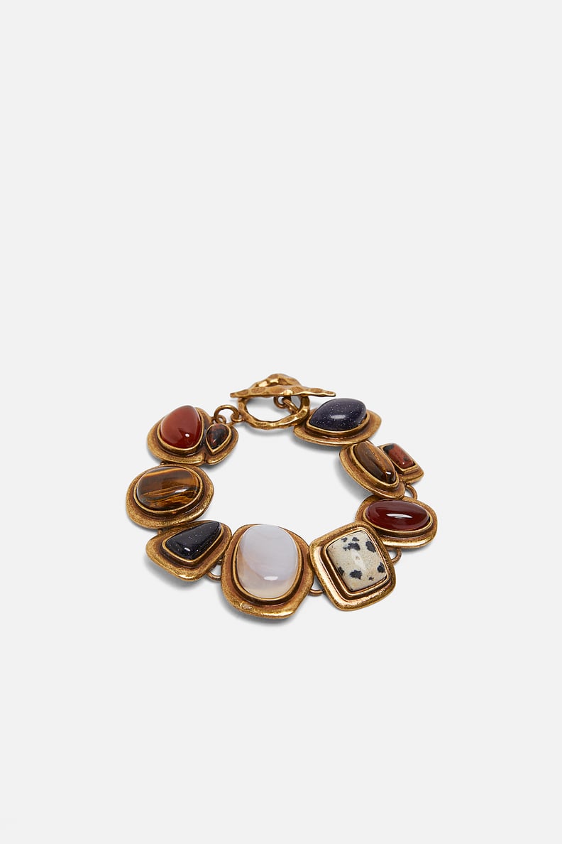 Zara Studio Contrasting Bead Bracelet