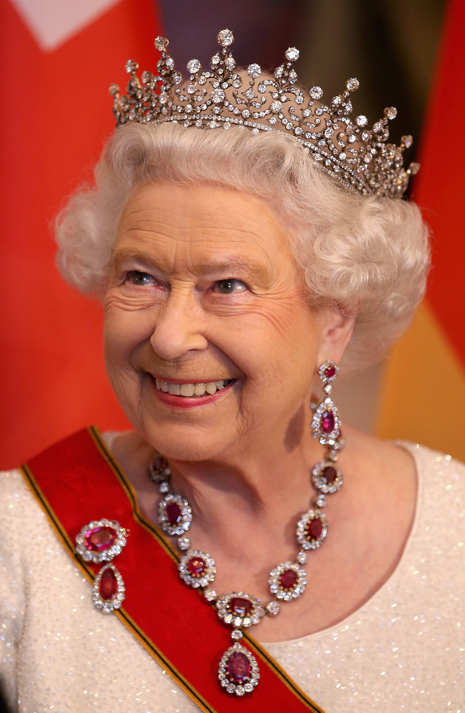 Queen Elizabeth II on a state visit to Germany in 2015