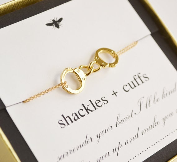 Shackles and Cuffs Handcuff Link Bracelet