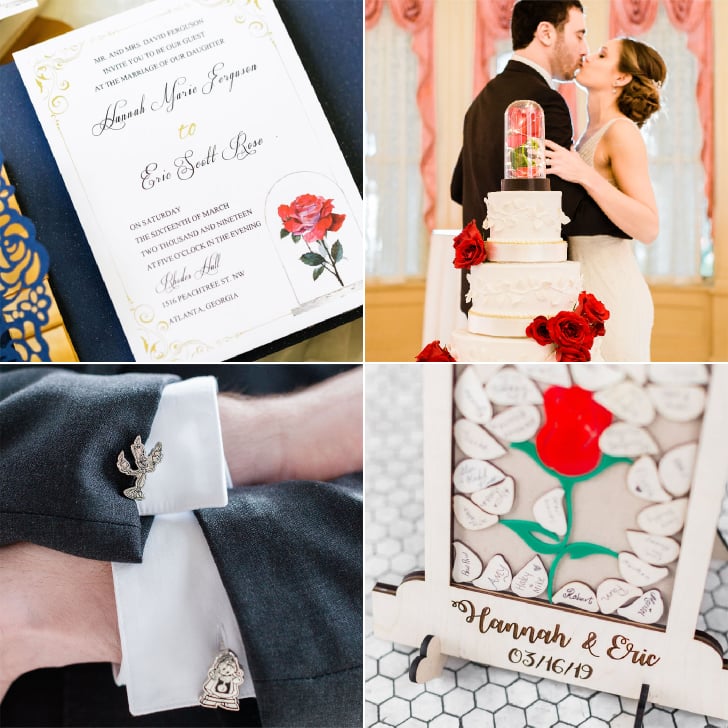 Beauty And The Beast Inspired Wedding Popsugar Love Sex