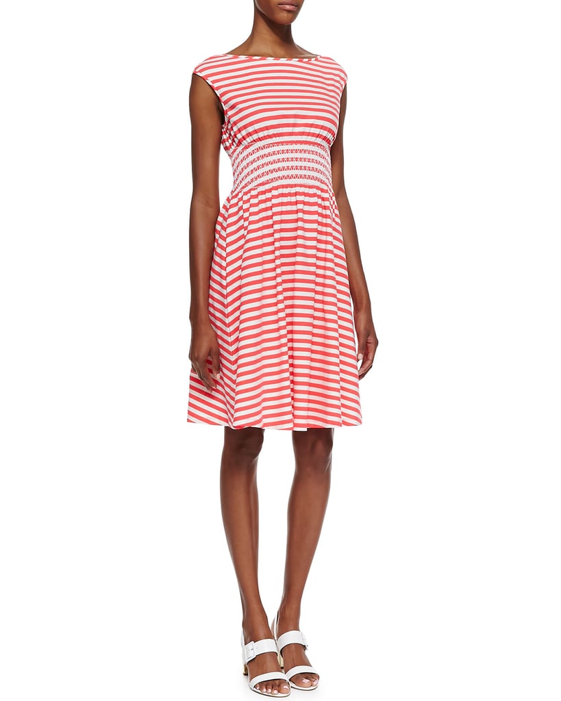 Kate Spade New York Cap Sleeve Striped Dress ($288)