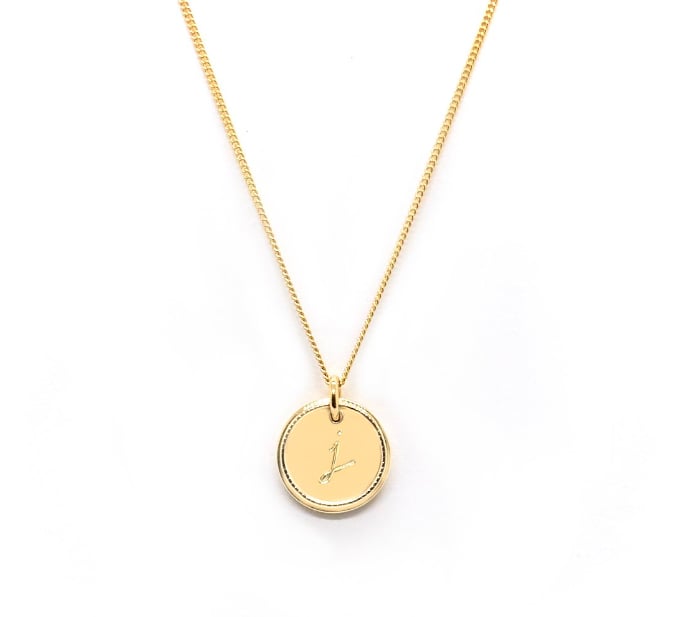 Natalie Marie Precious Initial Necklace