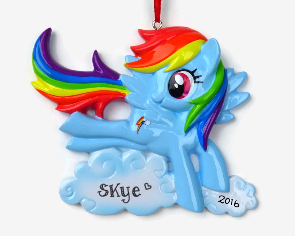 My Little Pony Name Ornament