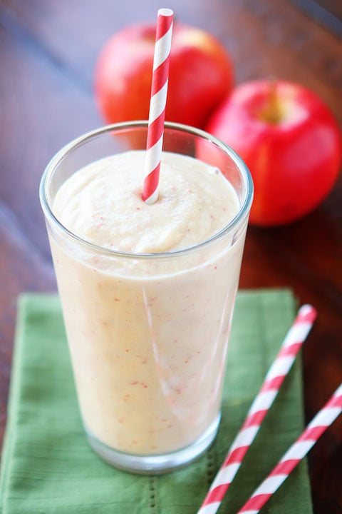 Peanut Butter Banana Apple Smoothie