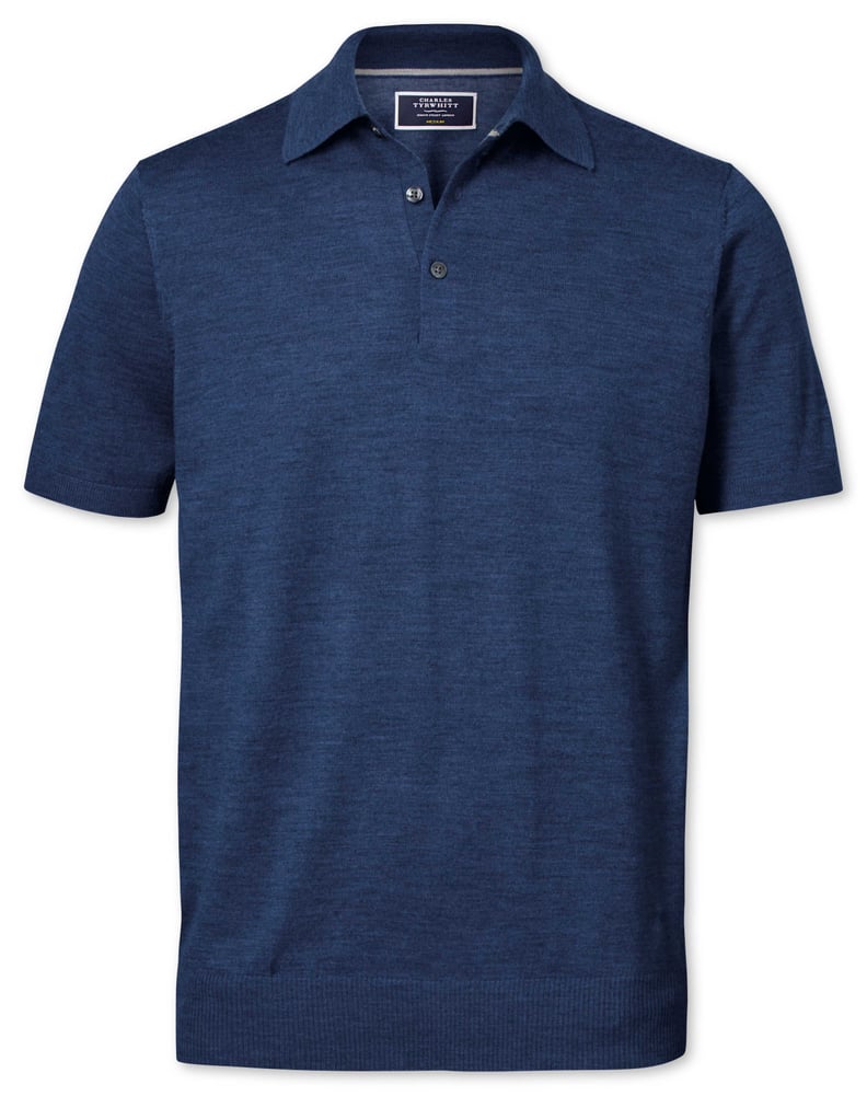 Shop the Look: Charles Tyrwhitt Mid Blue Polo