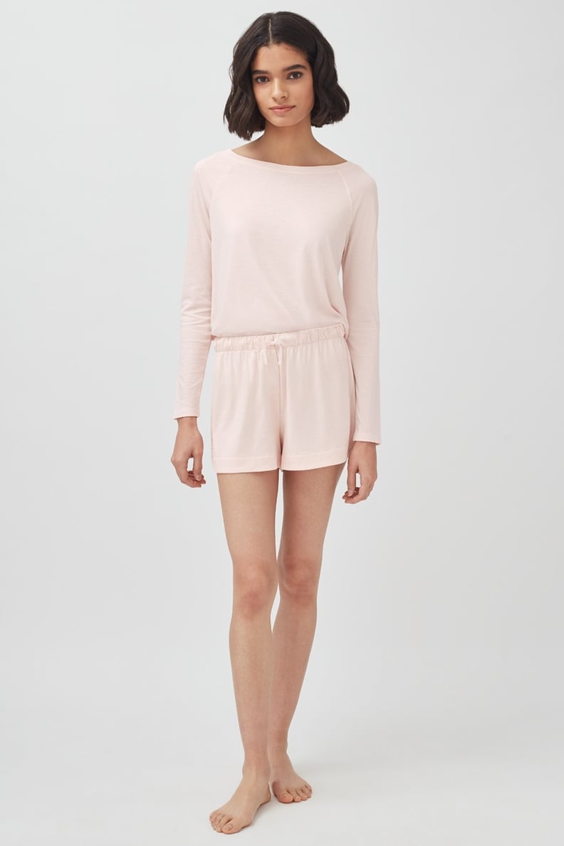 Cuyana Pima Sleep Shorts