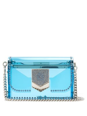 Jimmy Choo Lockett Minaudiere Perspex Bag