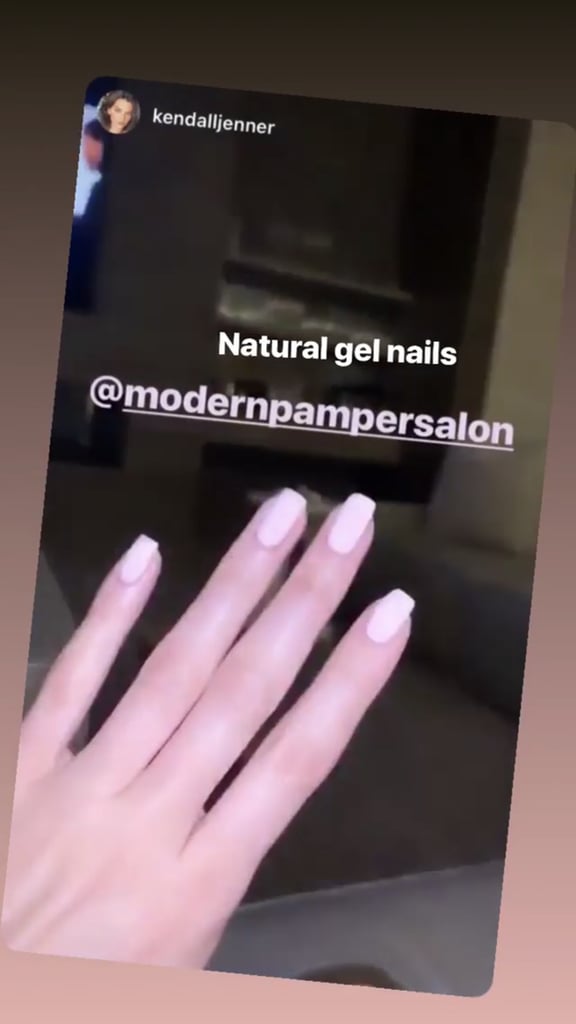 Kendall Jenner's Flower Manicure