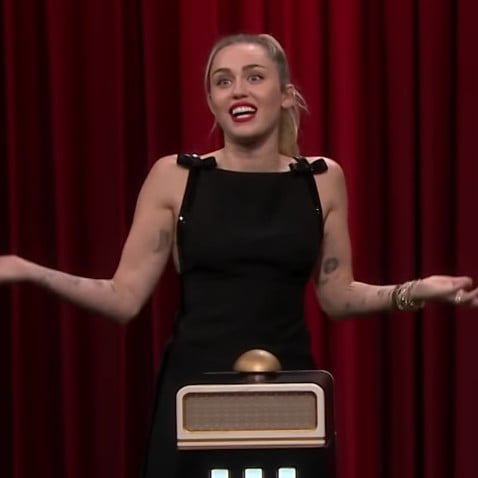 Miley Cyrus Name That Song Challenge on Fallon Video