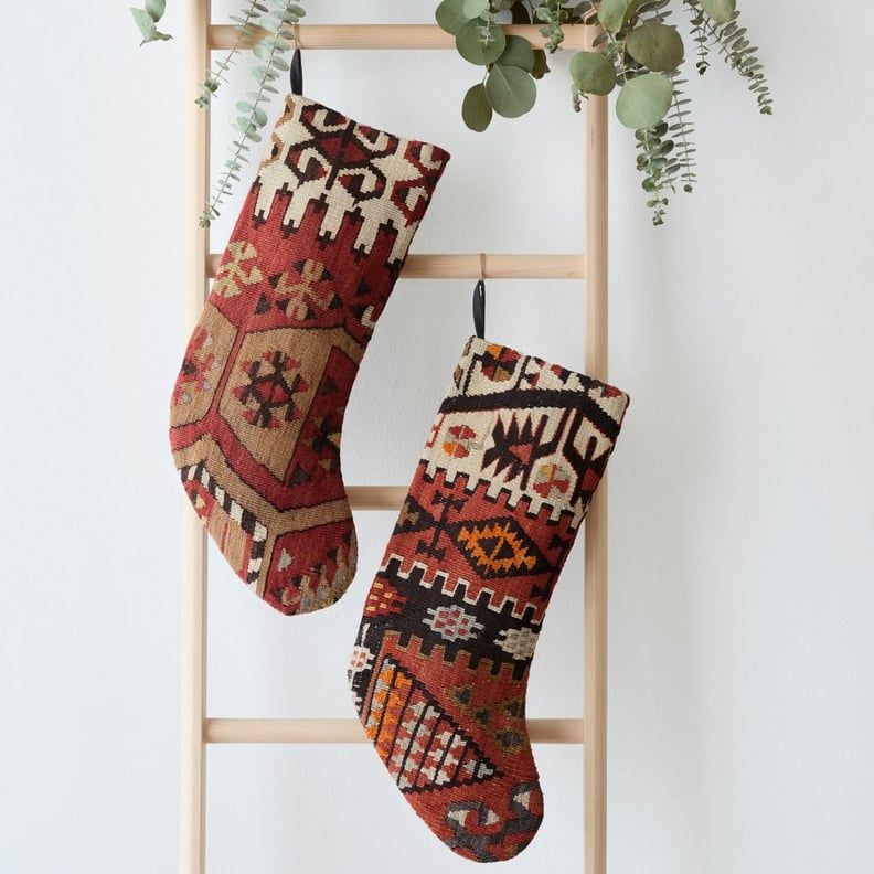 Cool Prints: The Citizenry Kilim Handcrafted Kilim Stocking