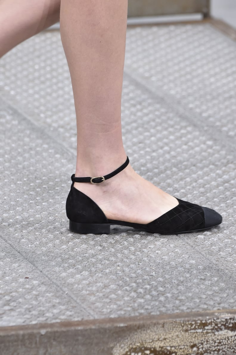 Chanel Shoes on the Runway During Paris Fashion Week