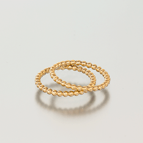 Bleecker & Prince Skinny Bubble Ring