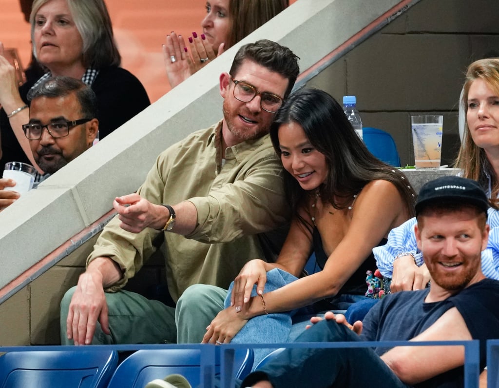 Jamie Chung and Bryan Greenberg at the US Open on Aug. 28.