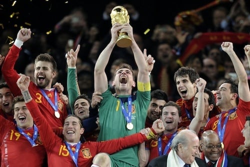 Video of Iker Casillas, Spanish Goalkeeper, Crying at ...
