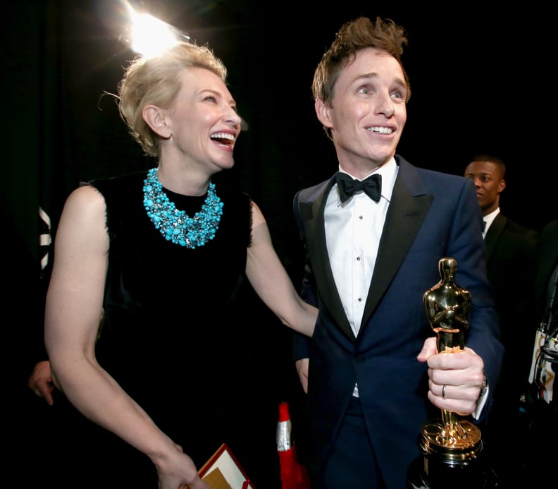 Cate Blanchett and Eddie Redmayne