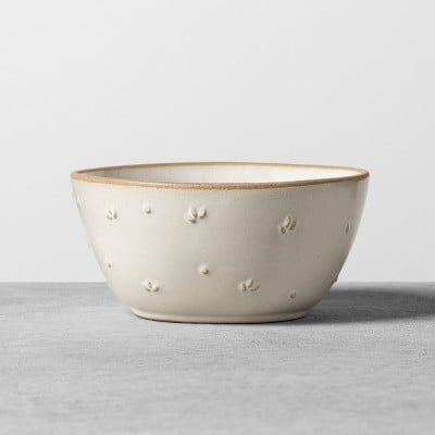 Hearth & Hand With Magnolia Textured Floral Mini Bowl