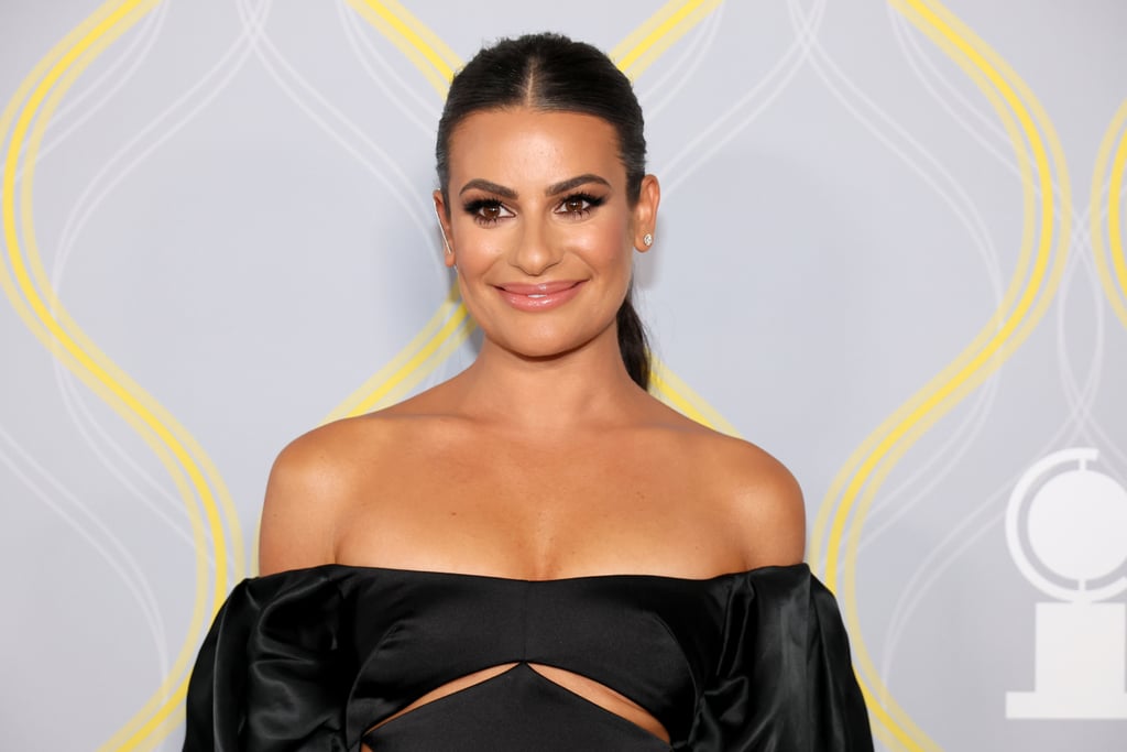 Lea Michele Debuts Curtain Bangs at Golden Heart Awards