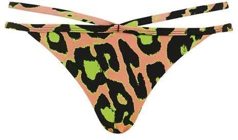 Kendall + Kylie at Topshop Animal print tanga bikini pant ($35)