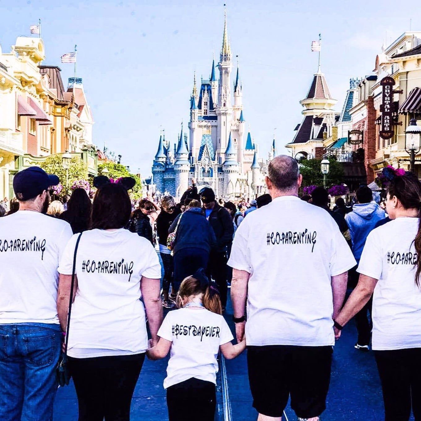 Coparenting At Disney Photos Popsugar Family