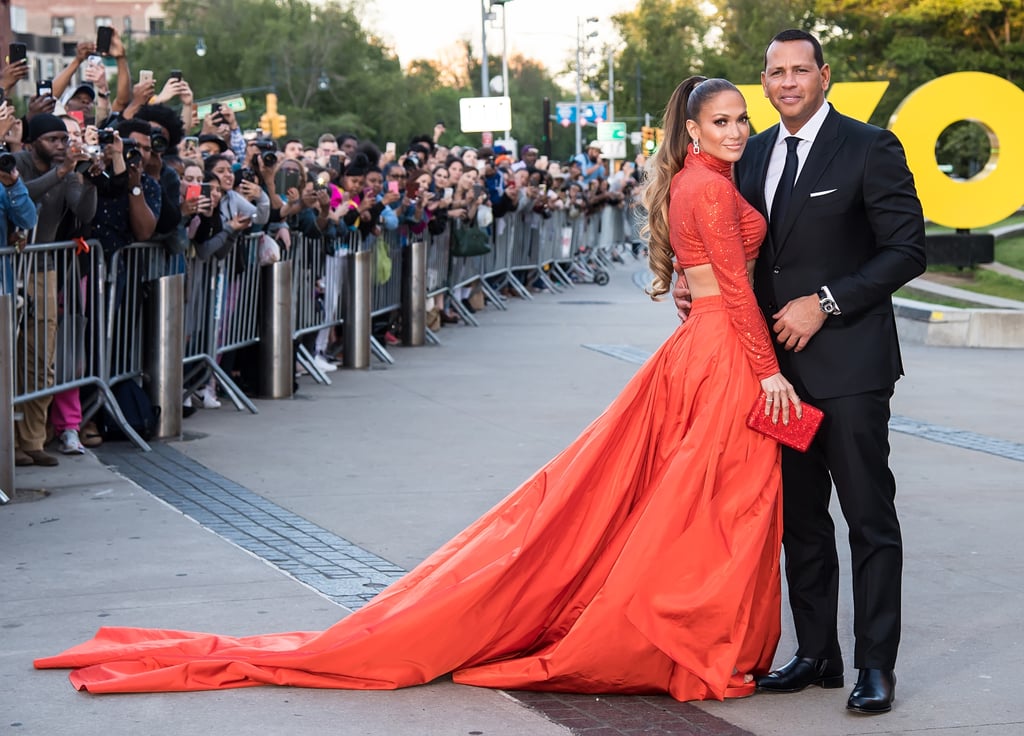 Jennifer Lopez and Alex Rodriguez At 2019 CFDA Awards