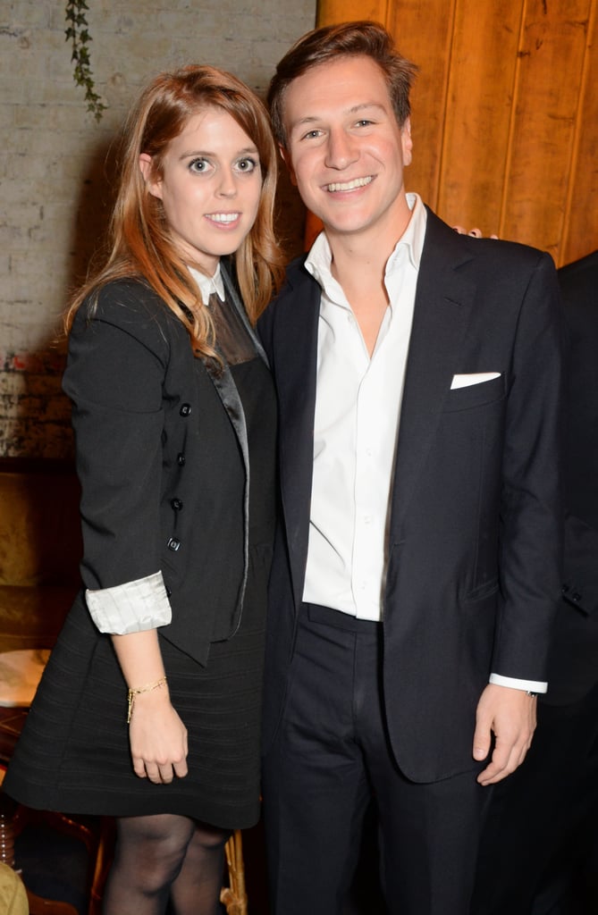 They attended a book launch party at The Chiltern Firehouse in London.