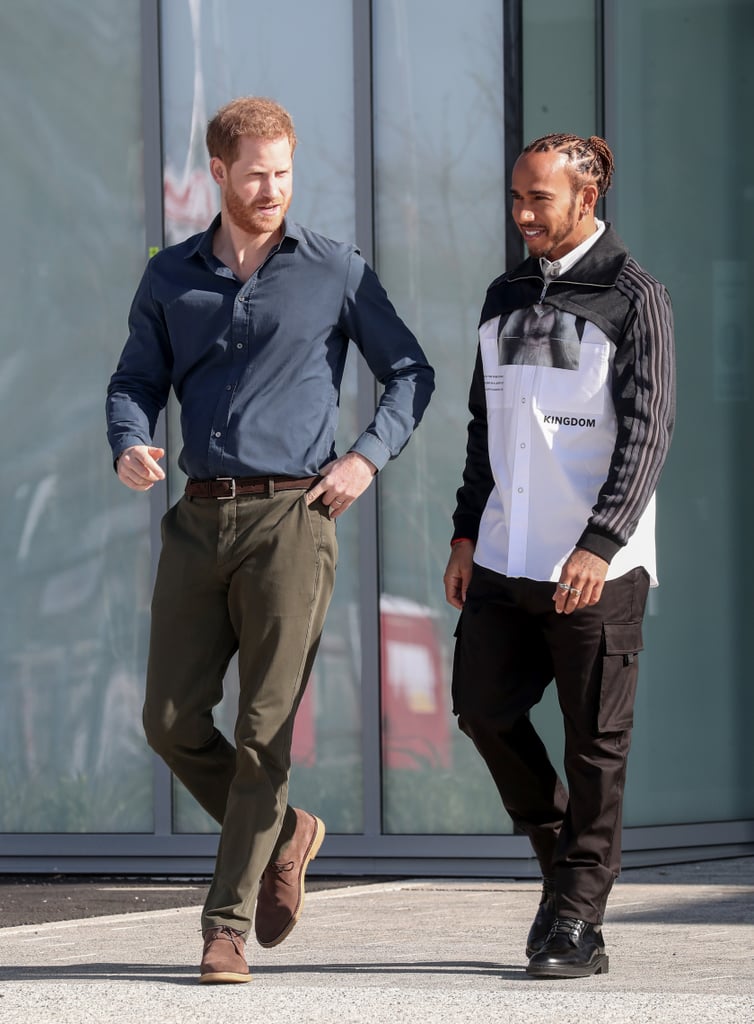 Prince Harry and Lewis Hamilton Open Silverstone Experience