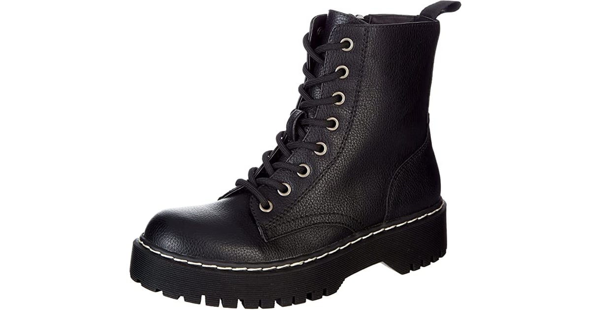 Black Combat Boots: UNIONBAY Hayden Combat Boot | Best Black Boots For