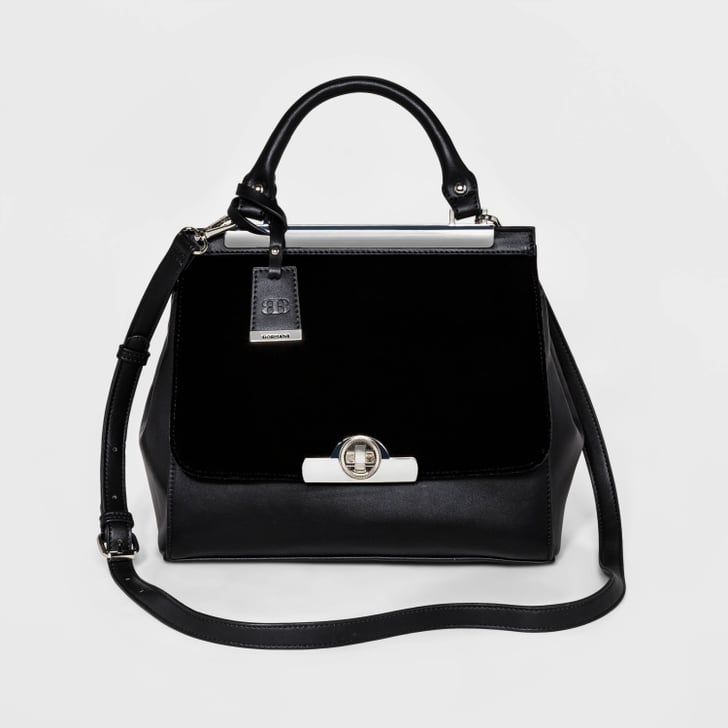 Borsani Velvet Satchel Handbag | Target Fall Clothes | POPSUGAR Fashion ...