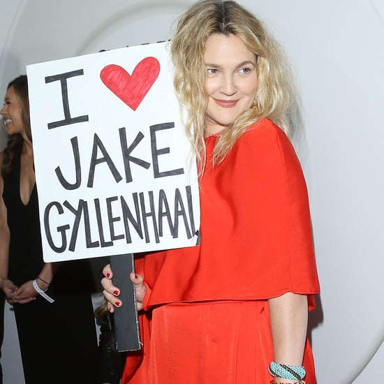 Why Did Drew Barrymore Hold an I Love Jake Gyllenhaal Sign?