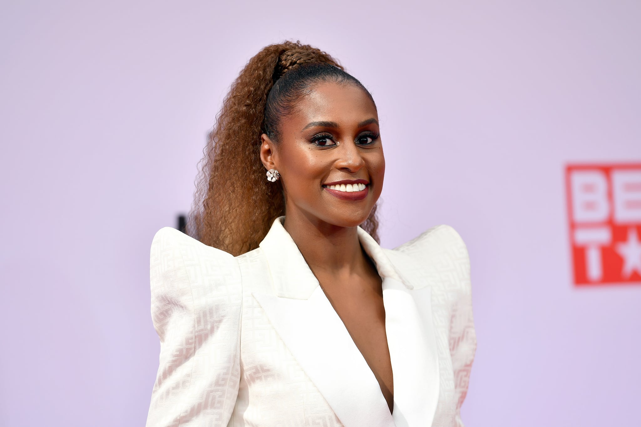 LOS ANGELES, CALIFORNIA - JUNE 27: Issa Rae attends the BET Awards 2021 at Microsoft Theatre on June 27, 2021 in Los Angeles, California. (Photo by Paras Griffin/Getty Images for BET)