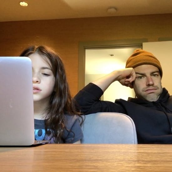 Max Greenfield's Funny Homeschool Videos With Daughter Lilly