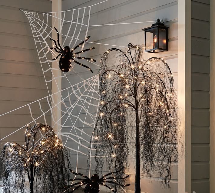 Pottery Barn Shoelace Spider Web