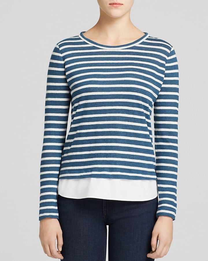 Tory Burch Stripe Linen Tee ($150) | The Shirt That Should Be a Year-Round  Staple | POPSUGAR Fashion Photo 32