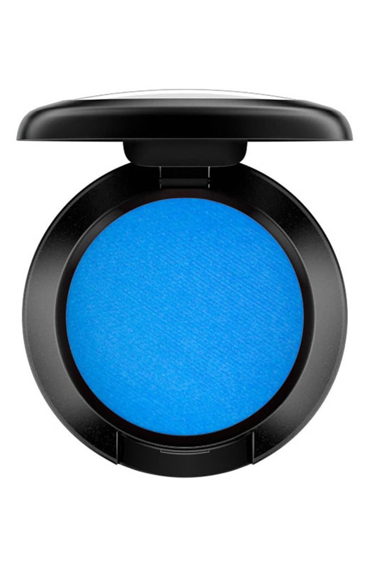 MAC Blue/Green Eyeshadow in Electric Eel Laura Harrier Oscars Makeup 2019 POPSUGAR Beauty UK