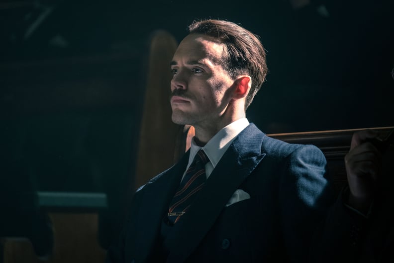 WARNING: Embargoed for publication until 00:00:01 on 20/08/2019 - Programme Name: Peaky Blinders V - TX: n/a - Episode: Peaky Blinders V Ep 1 (No. 1) - Picture Shows:  Oswald Mosley (SAM CLAFLIN) - (C) Caryn Mandabach Productions Ltd. 2019 - Photographer: