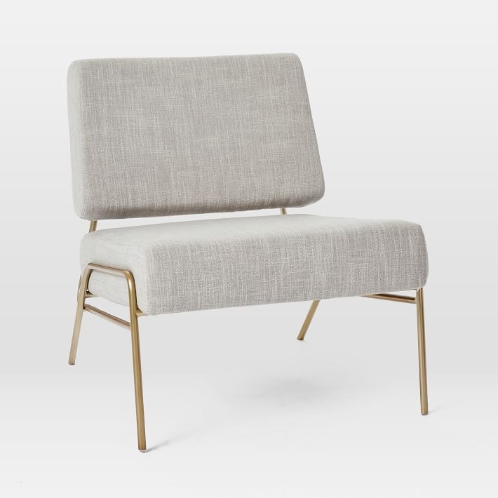 Wire frame cheap slipper chair