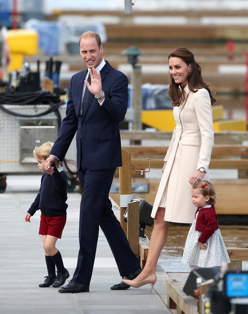 The British Royal Family Leaving Canada Pictures 2016