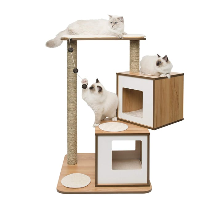 Vesper VDouble 30.5" Cat Tree Cat Trees That Aren't Ugly and Look