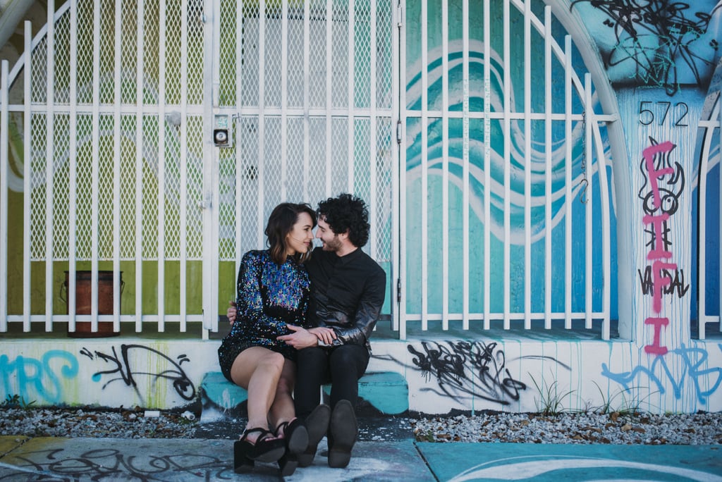 Engagement Photos at Wynwood Walls