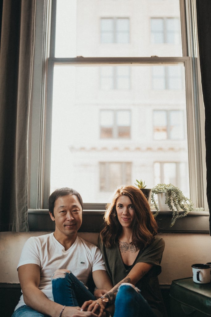 Romantic Loft Engagement Shoot