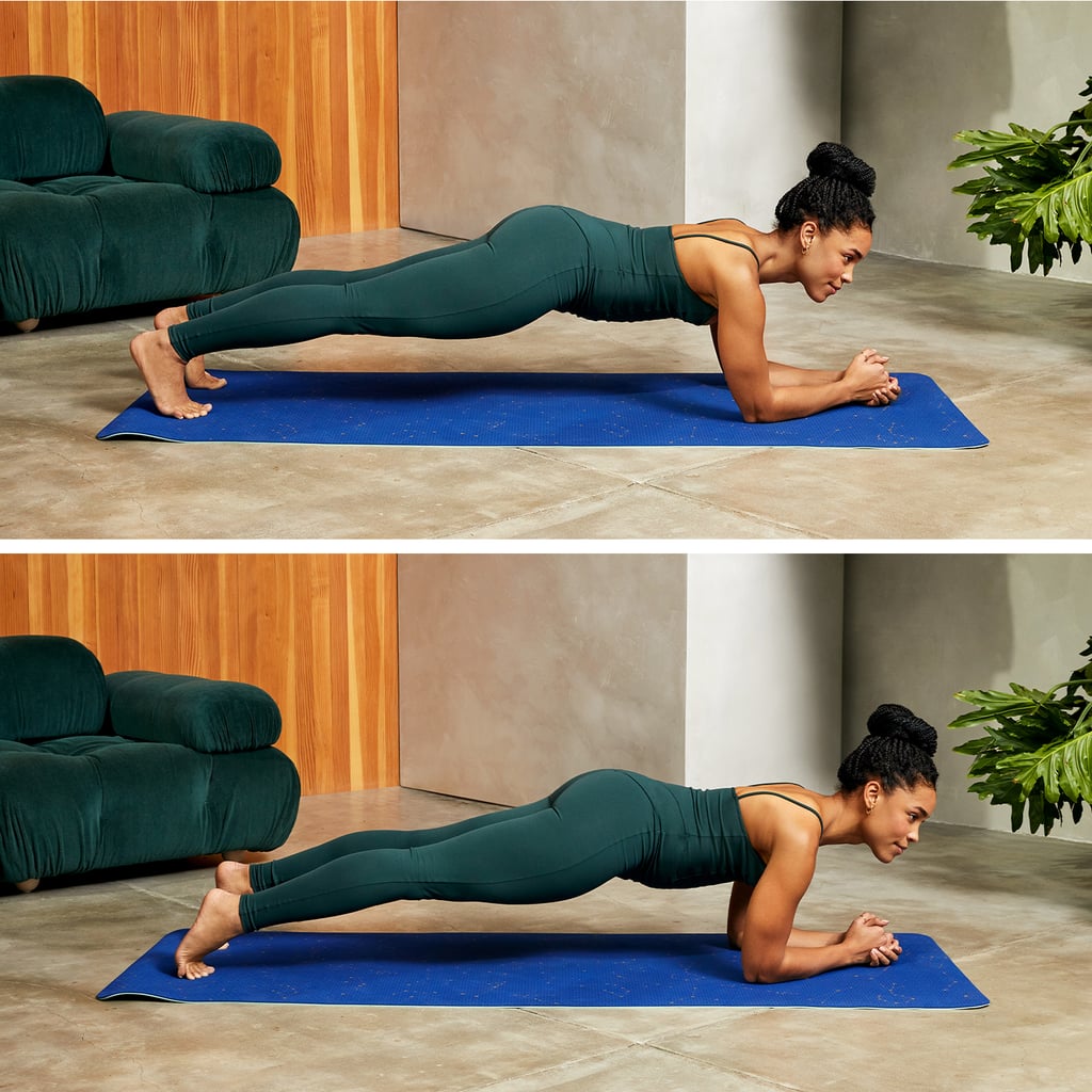 Plank Variation: Low Plank Saw