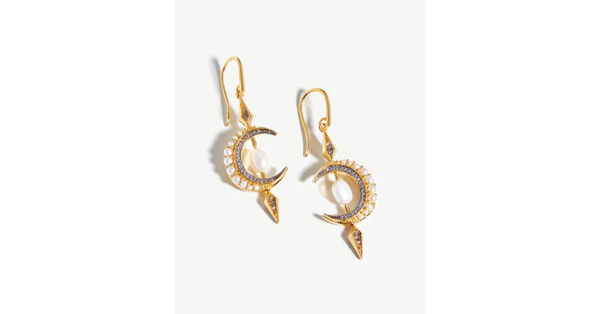 Harris Reed Crescent Moon Earrings Missoma's Gothic Collaboration