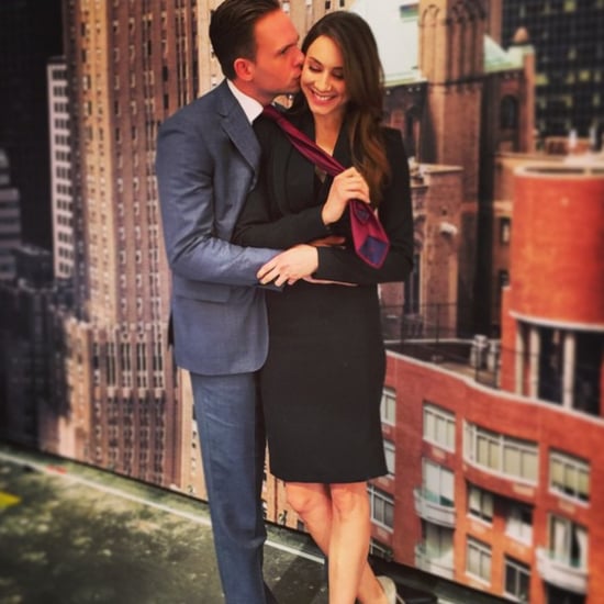 Troian Bellisario Posts Suits Picture With Patrick J. Adams