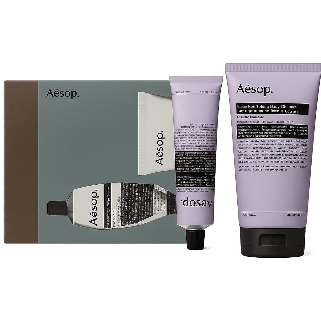 Aesop Eleos Hand & Body Set ($65)
Aesop will always be worth the splurge, but this set is a huge score. Together, the hand balm and body cleanser offer a hydrating cocktail of woodsy warmth. It's a limited-edition set you want to grab before it sells out — because it will.